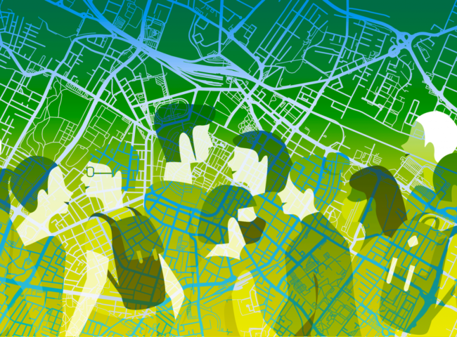 The ecological turnaround of towns