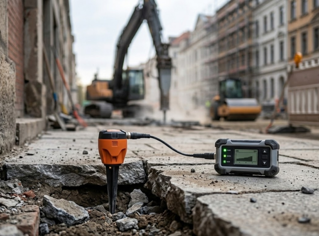 Construction vibrations in urban environments